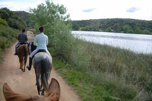 Rutas a caballo en las Lagunas de Ruidera